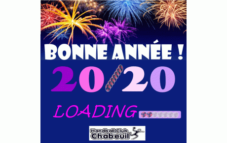 Bonne année 2020 !